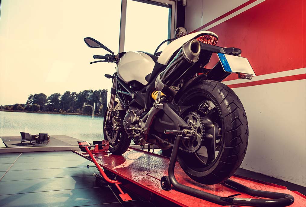 Entretien de moto